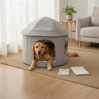 Pet Cooling House for Cats and Small Dogs, Summer Ice Nest with Cooling Gel Packs