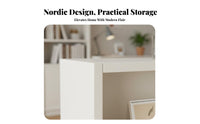 Space Saving Narrow Corner Bookcase Large Capacity Floor Standing Bookshelf Stable Load-Bearing Freestanding Shelf Rack Multifunctional for Apartment Dwellers, Book Lovers, Small Areas, Study Room, Home Office, Entryway