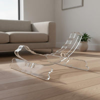 Acrylic Cycle Stand Space Saving Acrylic Bike Holder Portable Transportation Accessory for Indoor