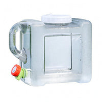 Built-in Faucet 5 L Water Container PC Plastic Transparent Water Container Spigot Hedpak Container BPAsafe for Home Kitchen, Office