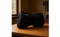 Shock Absorbing Saddle Pad Strap Loop Contoured Saddle Pad Equine Riding Supplies