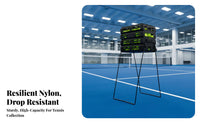 Automatic Tennis Ball Retriever Reinforced Nylon Standing Tennis Ball Collector Drop-Resistant Sports Training Equipment for Practice Exercises