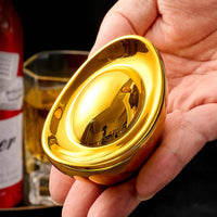 Fridge Use Gold Ingot Bottle Opener Compact Bottle Opener Rounded