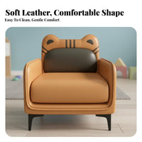 Kid-Sized cumulusShaped Mini Sofa Cartoon aesthetic children's Furniture Soft and Comfy kids' Couch Modern Look for Toddlers, Parents, Playroom, Bedroom, perusing Corner, Living Room
