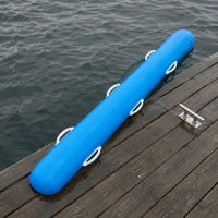 Grip Handles Inflatable Swimming Buoy Bar Rounded Ends PVC Swim Buoy Bar Printed Markings Inflatable Swimming Aid Glossy
