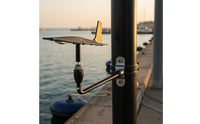 Clamp Mount Sailboat Wind Vane Long Arm Mast Wind Vane Streamlined Marine Hardware