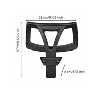 Mounting Stem Office Chair Headrest Accessory Curved Frame Molded Plastic Headrest