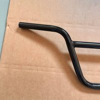 Black U-Shaped Cycle Handlebar Glossy Finish U-Shaped Bike Handlebar Cylindrical Cycle Accessory Thickened