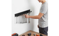 Wall-Hung Wrench Organizer Easy to Install Wall Wrench Hook Iron for Mechanics