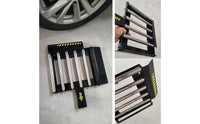 Tire Rolling Board Heavy-Duty Tire Roller with Metal Body Compact Tool for Mechanics