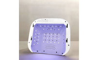LED Nail Lamp Professional Gel Polish Curing Lamp Nail Dryer with Timer Fast Drying Desktop for Manicurists, Home Manicure
