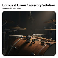 Zinc Alloy Drum Lug Wide Compatibility Double Sided Drum Lug Long-Lasting Metal Wear Resistant for Percussionists, DIY Enthusiasts, Musicians, Live Performance, Music Studio, Practice Room
