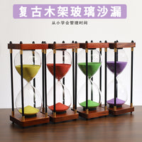 30-Minute Glass Hourglass Timer Vintage Desktop Decor Creative Gift