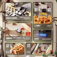 3D Obstacle Avoidance Racing Car Simulator Steering Wheel Game