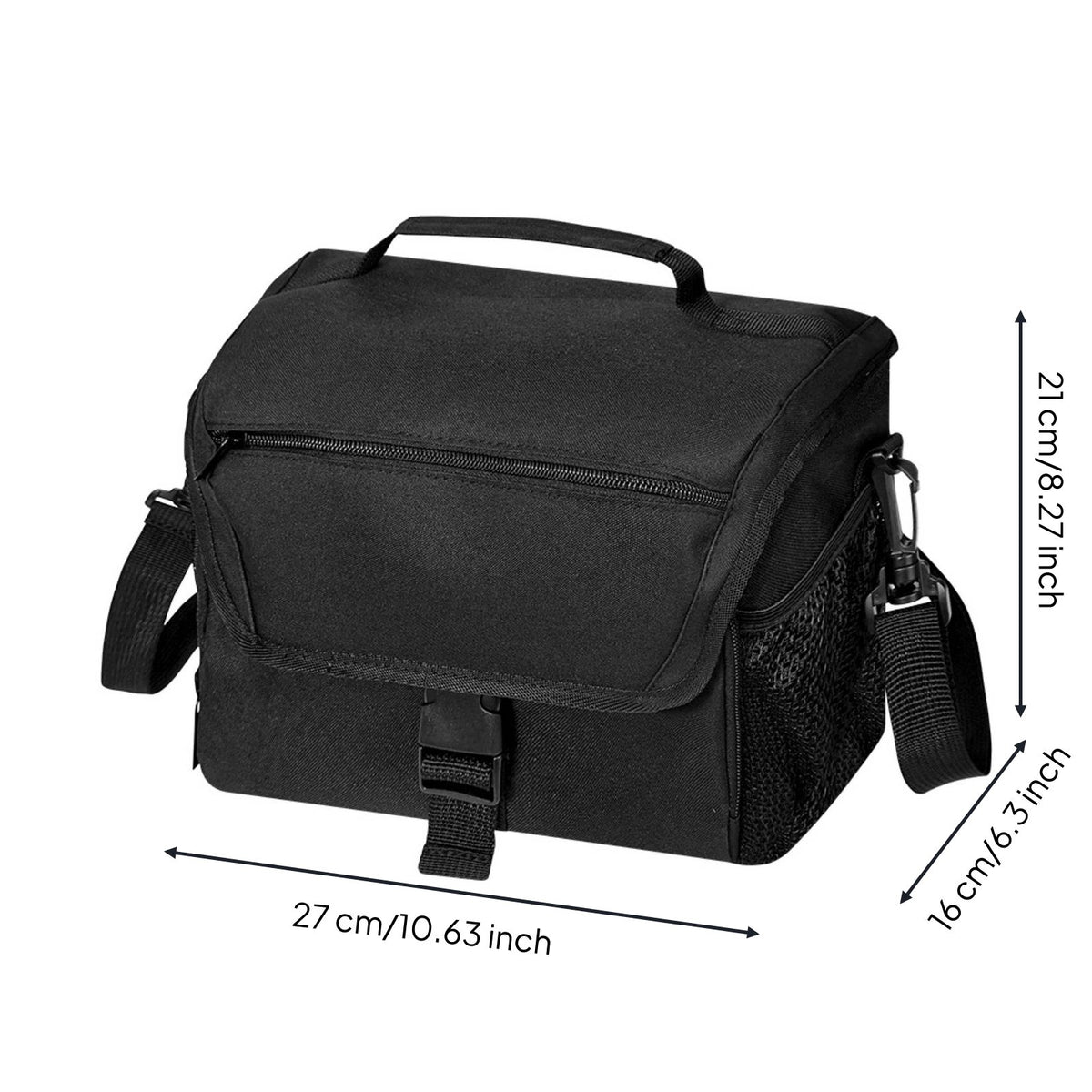 DSLR Camera Bag Shockproof Padded Camera Shoulder Bag Waterproof Carrier for Photographers, Travel, Outdoor