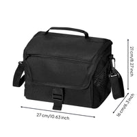 DSLR Camera Bag Shockproof Padded Camera Shoulder Bag Waterproof Carrier for Photographers, Travel, Outdoor