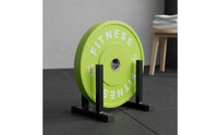 Drop Resistant Macaron Color Barbell Plate Floor Friendly Rubber Bumper Plate Multiple Weights Available Colorful Weight Disc for Women, Men, Home Gym, Strength Training, Weightlifting
