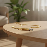 Whistle Pendant Necklace Discreet Necklace with Whistle Pendant Portable