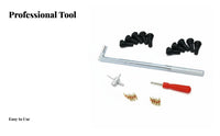 23pcs Universal Fit Tire Valve Stem Installation Tool Kit Multi-Functional Tire Valve Stem Tool Set Easy to Use for Mechanics, Car Owners, Garage