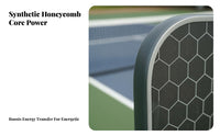 USAPA Approved T700 Pickleball Racket Lightweight Design T700 Carbon Pickleball Racket Ergonomic Grip for Men, Tournaments, Practice, Indoor