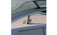 Antenna Base with Mounting Screws Rust Proof Antenna Mount with Ratchet Base Polished Ratchet Mount for Boat Owners, Boaters, Boats