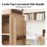 Space-Saving Rotating Tree book rack Large Capacity Book Rack Display Shelf for Students, Children, Parents, Study Room, Bedroom