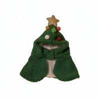 Christmas Pet Cloak, Plush, Holiday Decoration