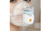 Handheld Nebulizer Compact Nebulizer with Mask Portable Inhaler Lightweight Travel-Friendly for Adults, on the Move, Home