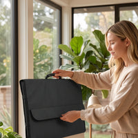 Dustproof Computer Monitor Dust Cover Long-Lasting Computer Cover with Rear Pocket Lightweight Matte for Studio