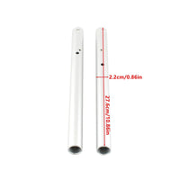 Aluminum Alloy Motorcycle Clamp-on Handlebar Ergonomic Design Motorcycle Clip on Bar Vibration Reduction for Racing