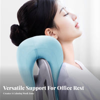 Office Chair Headrest Attachment Slow Recovery Office Chair Neck Pillow Desk Resting Pillow Skin-Gentle for Students