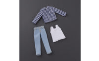 1/12 Scale Male Clothes Set   1/12 Scale Doll Outfit Cloth Material Miniature Apparel