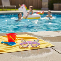 Waterproof Kids Cartoon Swim Goggles Clear Vision Kids Swim Goggles Adjustable Strap Children's Creature Swimming Glasses Soft Silicone Seal for Boys, Girls, Toddlers, Beach