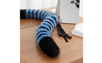 Cosplay Prop Soft Creature Ear Tail Costume Faux Plush Furry Ears and Tail Realistic Look Lifelike for Stage Performance, Dress up Party