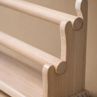 Solid Wood Bracelet and Watch Display Stand for Jewelry and Hair Ties