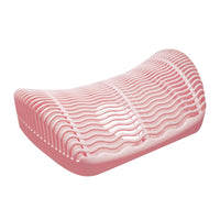Contoured Air Pillow Breathable Neck Pillow Ventilated Support Cushion Ergonomic for Sleeping