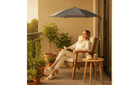 UPF 50+ Clamp-on Umbrella Protection Chair Umbrella with Clamp Portable Sun Shade Adjustable for Beachgoers, Campers, Anglers, Camping, Fishing