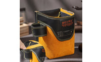 Waist Tool Pouch Rivet-Reinforced Nail Pouch Sturdy for Carpentry, Electricians