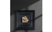 Sculptural Relief Modern Wall Art with Frame Contemporary Painting for Entryway