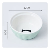 3 Pieces Easy to Clean Elevated Cat Bowl Anti-Tipping Raised Cat Feeding Station Dishwasher Safe Tilted Pet Food Bowls for Cats