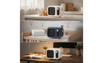 Portable Desktop Space Heater Compact Desk Space Heater Mini Appliance Lightweight for Students