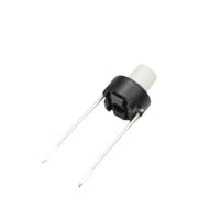 6 X 6 X 5 Mm Switch Black Body Through-Hole Tactile Switch Electronic Part White Actuator Copper Alloy for Musical Instruments
