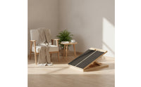 Slant Board with Handle Anti-Slip Calf Stretcher Adjustable Incline Board Easy to Carry for Runners, Home Gym