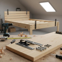 2 Pieces Bolt on to Hook on Adapter Adjustable Hook on Bed Rail Bracket