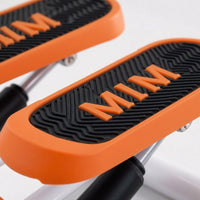 Compact Mini Stepper with Handlebar Space-Saving Stepper with Handlebar Hydraulic Step Machine Stable for Beginners