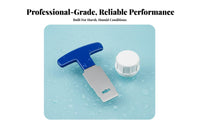 Sturdy Metal Construction Pool Jet Removal Tool Rust-Proof Eyeball Fitting Removal Tool Rustproof