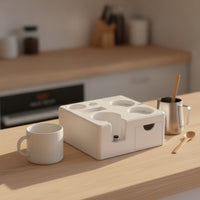 Espresso Accessory Base Countertop Espresso Workstation with Drawer Stable