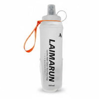 TPU Soft Container Clear Cap Collapsible Water Bottle Foldable Water Bottle Compact Hydration Gear Lightweight