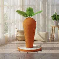 Carrot Cat Scratcher Protects Furniture Carrot Cat Scratcher Space Saving Pet Supply for Kittens