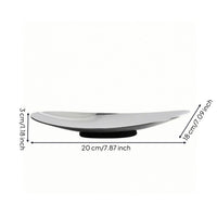 Leaf-Shaped Tray Minimalist Leaf Shaped Tray Modern Decorative Tabletop Dish for Countertop